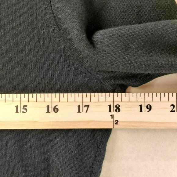 Valerie Stevens Collection Women's M Black Silk Blend Front Zip Beaded Cardigan - Picture 15 of 15